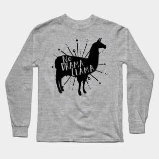 No Drama Llama Long Sleeve T-Shirt